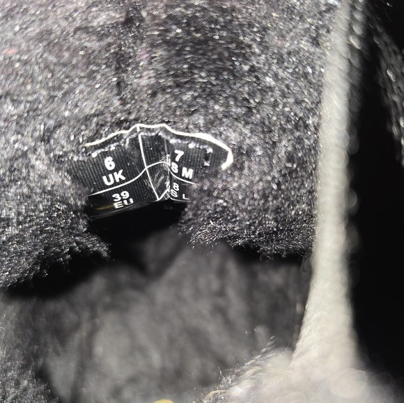 Dr. Martens 2976 Faux Fur Lined Chelsea Boots Sz 8 (7 Mens) - Picture 10 of 11